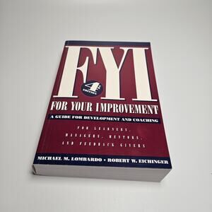 FYI - For Your Improvement 4th Edition